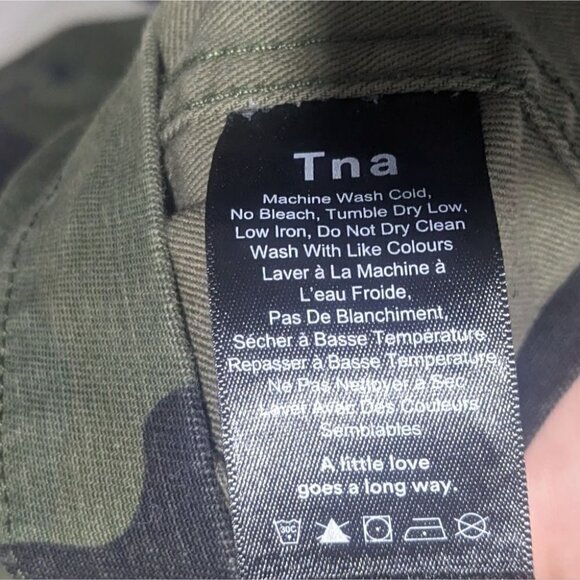 Aritzia Tna | Molina field jacket in Green Camo - Picture 10 of 11